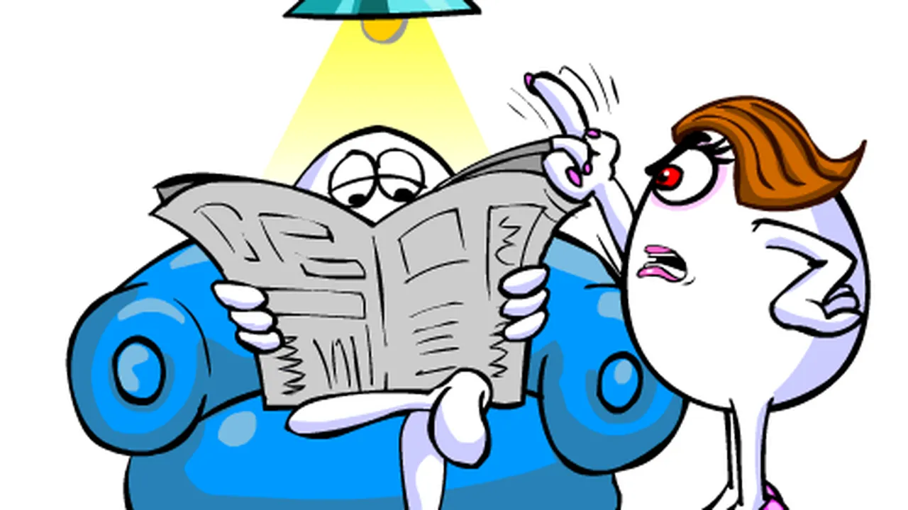 Captura de pantalla de la animación Divorcio de Huevo Cartoon